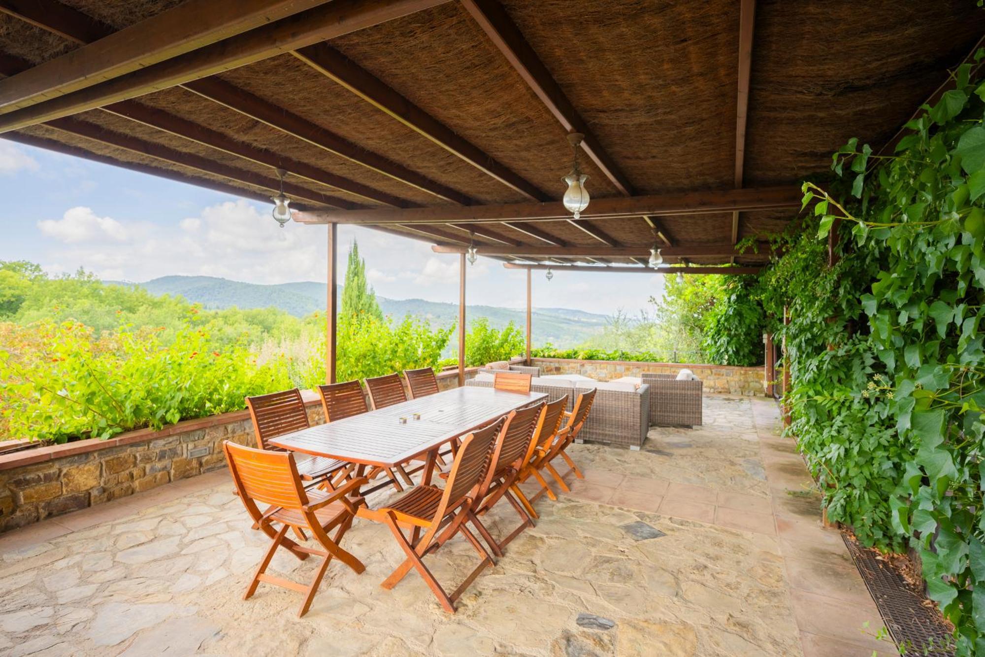 Savignola Paolina Villa Greve in Chianti Exterior photo